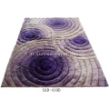 Tapis Shaggy polyester conception 3D